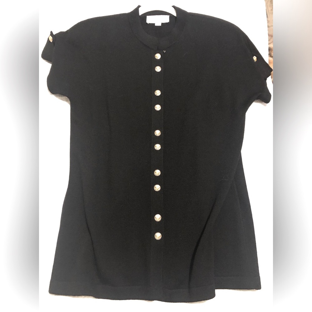 St. John long sweater black EUC